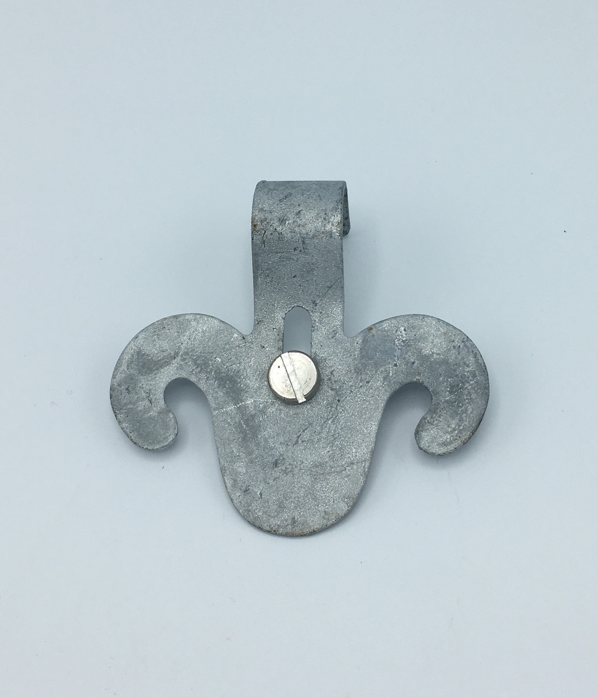 KRAALBEUGEL VERSIERING GALVA + INOX VIJS