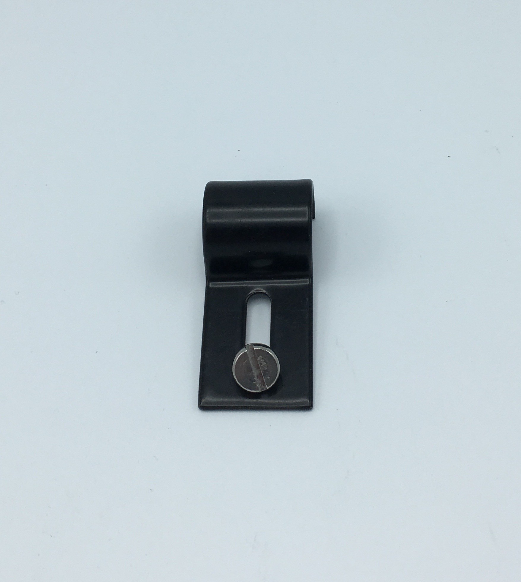 KRAALBEUGEL ZWART + INOX VIJS