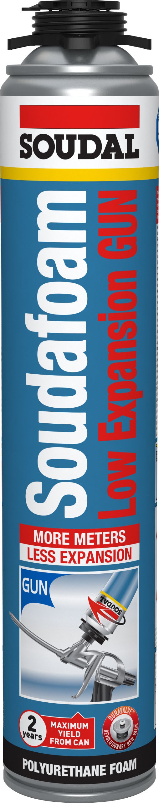 PISTOOLSCHUIM SCHROEFSYSTEEM LOW EXPANSION 750ml
