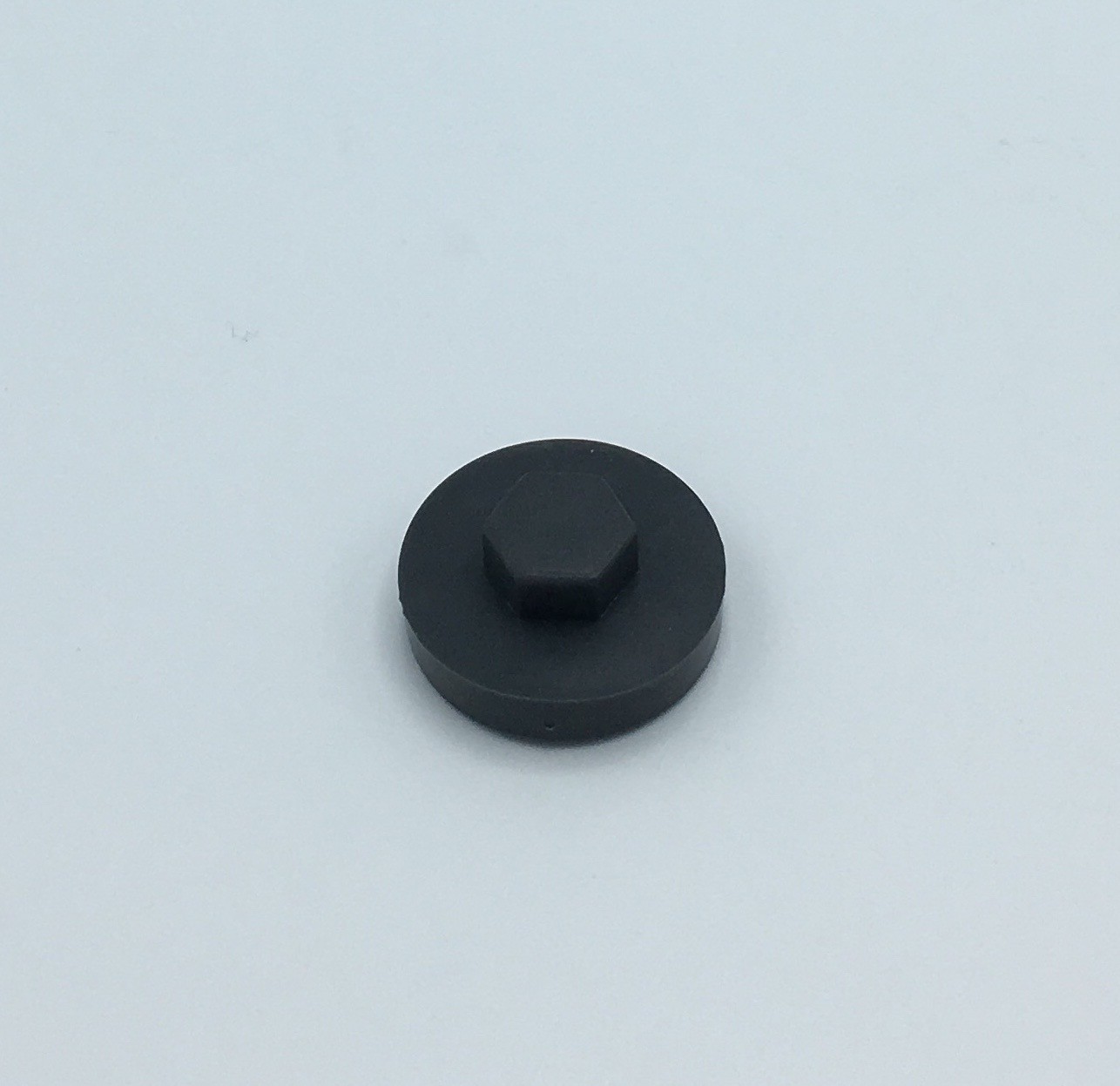PVC KAPJE GRIJS 19MM (per 100 stuks)