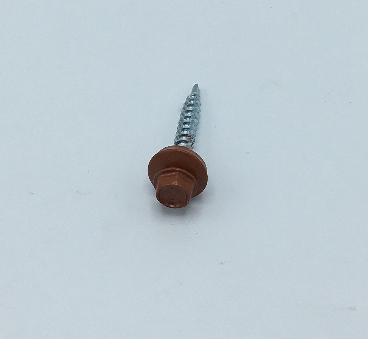 ZELFTAPPENDE VIJS MET RONDEL 4.8 X 35MM TERRA COTTA (per 100 stuks)