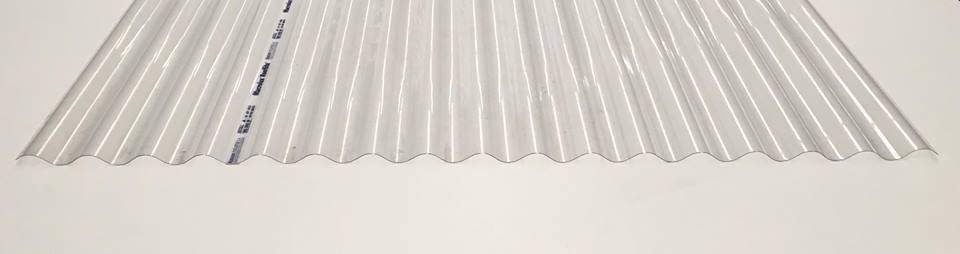 GOLFPLAAT 76/18 IN POLYCARBONAAT 0.8mm DIK