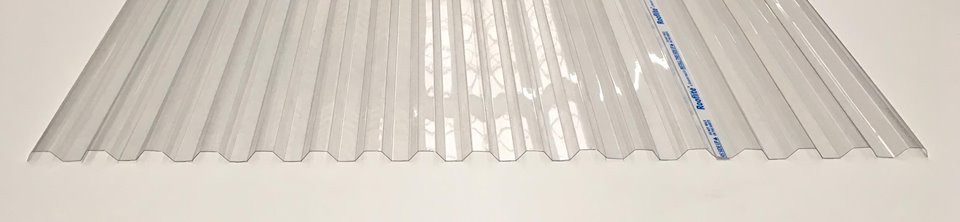 GOLFPLAAT 76/18 GRECA IN POLYCARBONAAT 0.8mm DIK