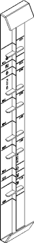 VOEGSTUK 40CM WIT (VOOR 183/156/131)