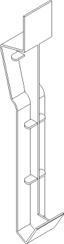 VOEGSTUK 18+21CM WIT