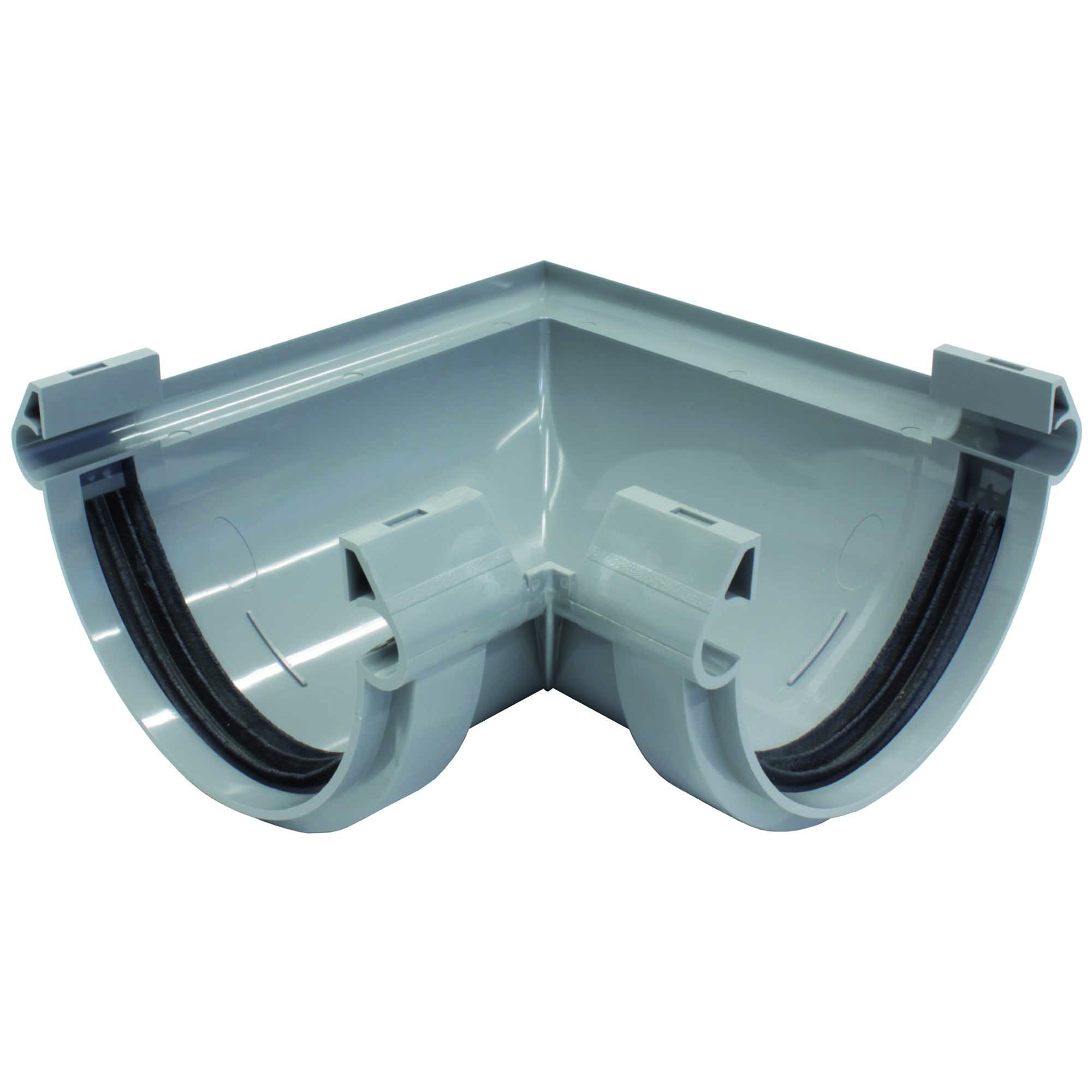 HOEK 90° GIR 125 GRIJS