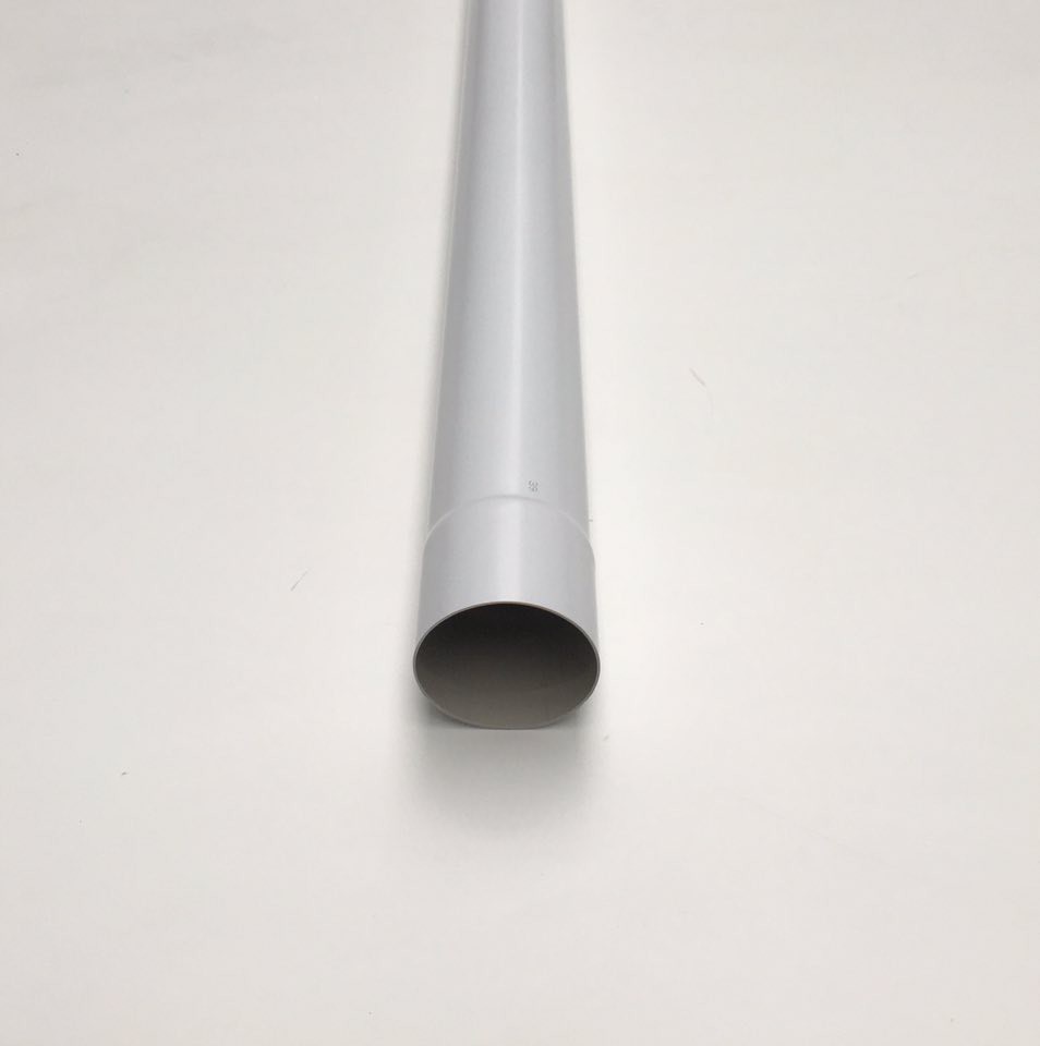 KLEURVAST REGENWATERBUIS WIT Ø80