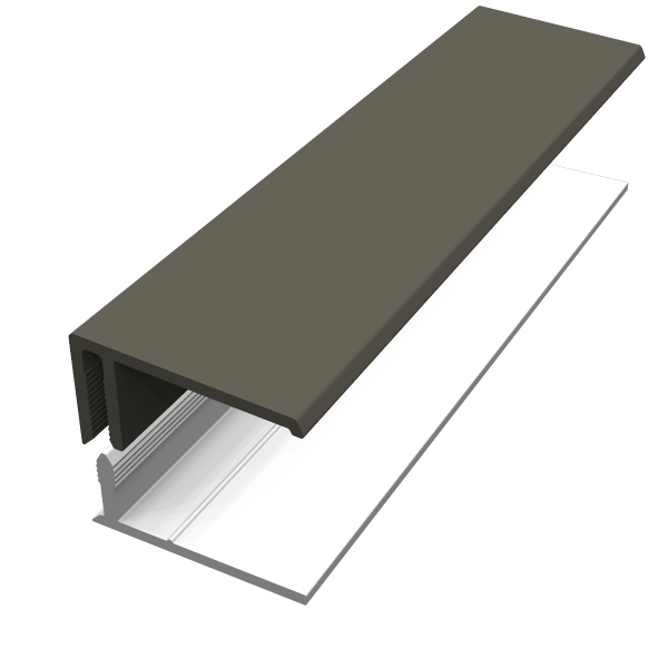 3963 2 DELIG U PROFIEL KWARTSGRIJS 600×600