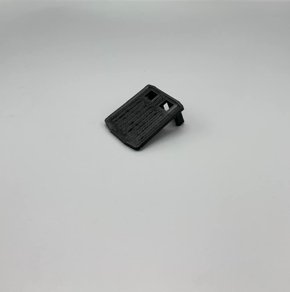 ZWART NYLON STOPPROFIELTJE VOOR PVC KLIPS