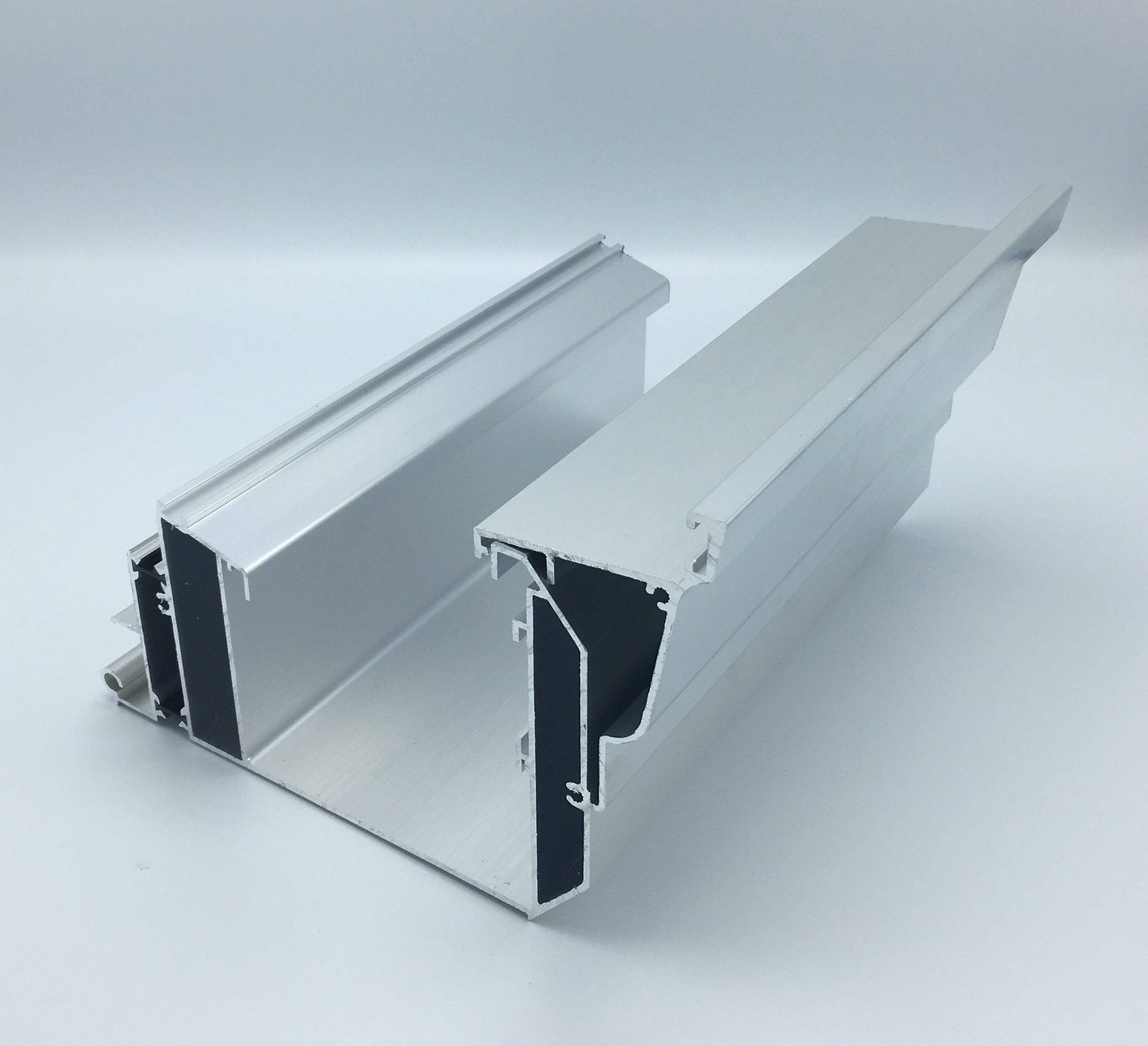 OPZETPROFIEL GOTHIC PROF 510 VOOR VERANDAGOOT PROF 500 WIT (RAL 9010 blinkend)