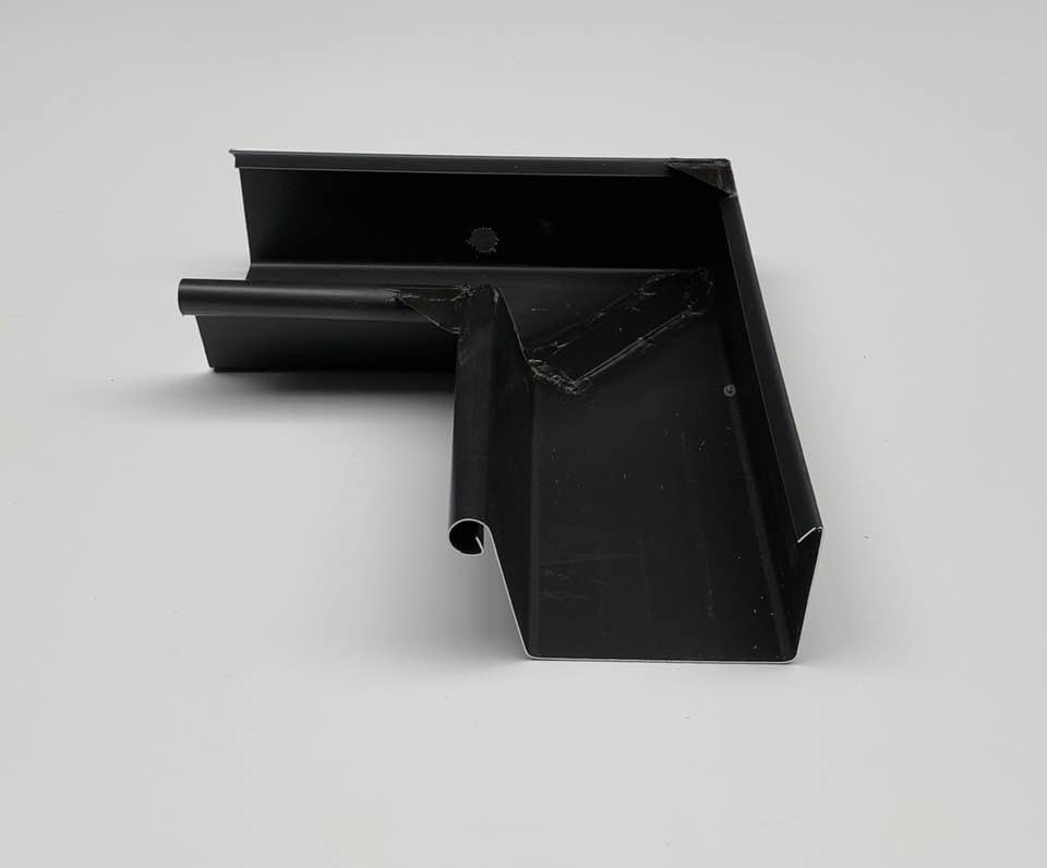 BINNENHOEK ZONDER SLAB ZINK ZWART